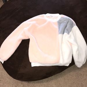 Fashionable Fuzzy sweater